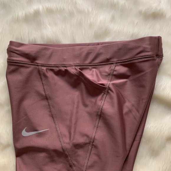 Nike Smokey Mauve Power Speed 7/8 Leggings - Picture 6 of 6